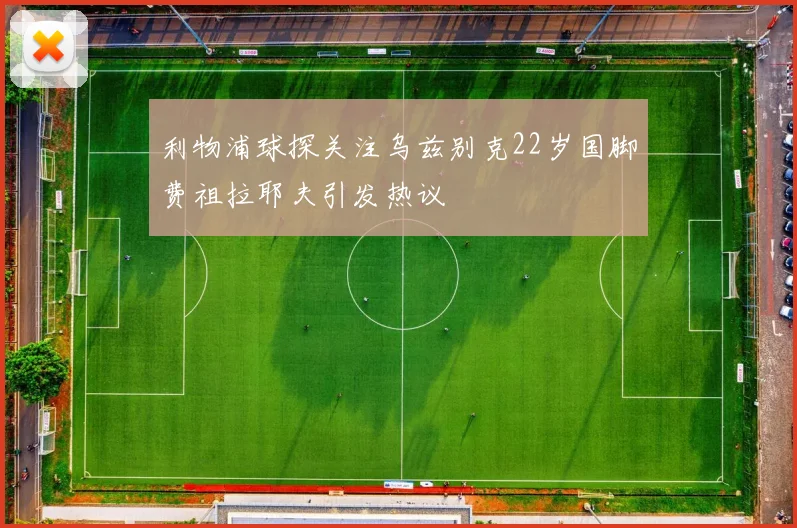 利物浦球探关注乌兹别克22岁国脚费祖拉耶夫引发热议